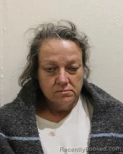 Mugshot of Laura Leigh Houck booked in McClain County, Oklahoma on August 22, 2026