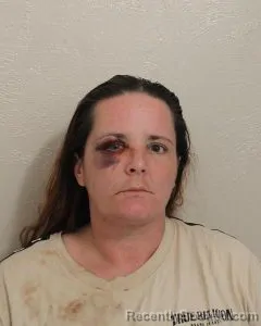 Mugshot of Sarah Britney Brown booked in McClain County, Oklahoma on August 26, 2026