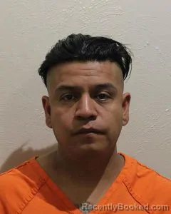 Mugshot of Manuel Figueroa-Diaz booked in McClain County, Oklahoma on August 28, 2026