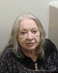 Mugshot of Bessie Cable booked in McClain County, Oklahoma on August 31, 2026