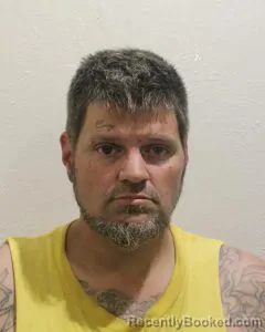 Mugshot of Brian Keith Damron booked in McClain County, Oklahoma on September 14, 2026