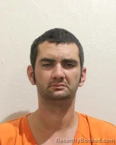Mugshot of Branden Teel booked in McClain County, Oklahoma on September 30, 2026