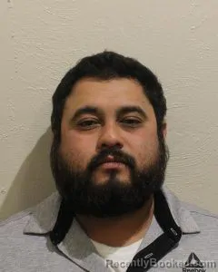 Mugshot of Jorge Luis Ochoa booked in McClain County, Oklahoma on October 2, 2026