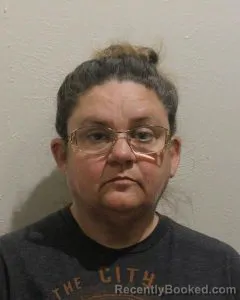 Mugshot of Joanna Christine Keenum booked in McClain County, Oklahoma on October 25, 2026