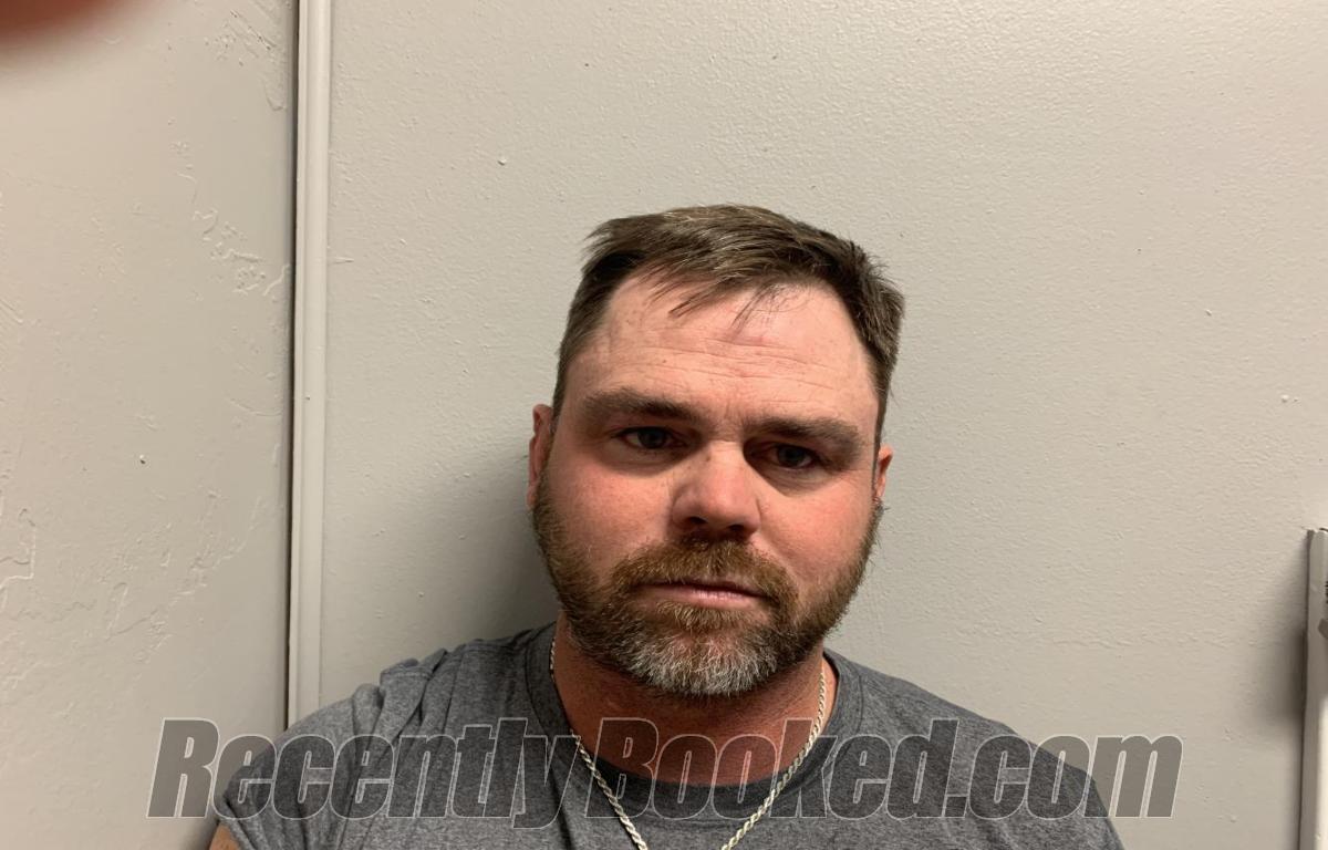 Booking photo from Major County, Oklahoma