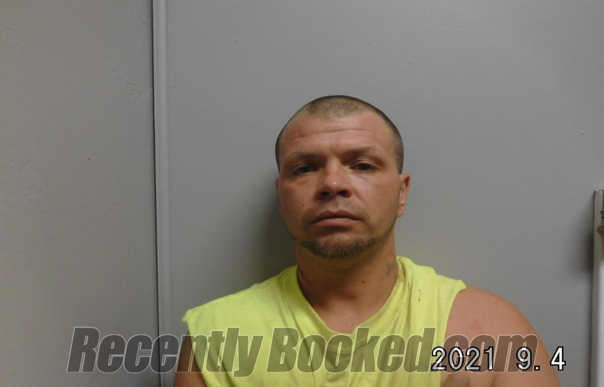 Booking photo from Major County, Oklahoma