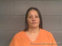 Mugshot of APRIL DAWN PICKUP booked in Mayes County, Oklahoma on April 21, 2026