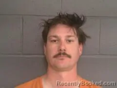 Mugshot of JUSTIN BRADY CHRISTENSEN booked in Mayes County, Oklahoma on April 26, 2026