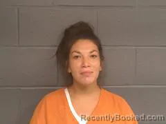 Mugshot of Destinee Marie Baker booked in Mayes County, Oklahoma on August 8, 2026