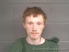 Mugshot of Connor Dwayne Harvey booked in Mayes County, Oklahoma on August 13, 2026