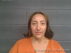 Mugshot of Tehya Nancy Guadalupe Romero booked in Mayes County, Oklahoma on August 21, 2026