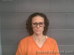 Mugshot of Rebecca Jean Rhea booked in Mayes County, Oklahoma on August 21, 2026