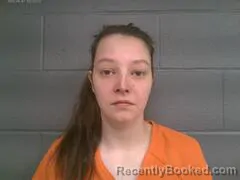 Mugshot of Jessica Leigh Ann Harvey booked in Mayes County, Oklahoma on October 7, 2026