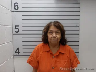 Mugshot of ELIZABETH POTEETE booked in Muskogee County, Oklahoma on April 1, 2026