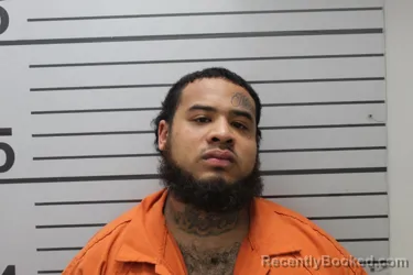 Mugshot of ADRIAN LASHEAN (CREEK) FOSTER booked in Muskogee County, Oklahoma on April 17, 2026