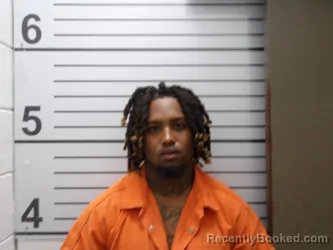 Mugshot of RAHEEM TRAVON WALKER booked in Muskogee County, Oklahoma on April 27, 2026