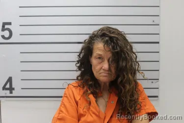 Mugshot of LOU ANN ADAIR booked in Muskogee County, Oklahoma on June 23, 2026