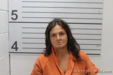 Mugshot of Amber Nicole Gutierres booked in Muskogee County, Oklahoma on July 15, 2026