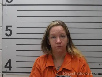Mugshot of Sarah Ann Walker booked in Muskogee County, Oklahoma on July 16, 2026