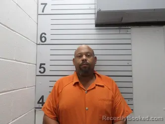 Mugshot of Marlon White booked in Muskogee County, Oklahoma on July 17, 2026