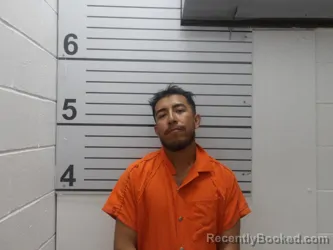 Mugshot of Miguel Angel Bueno booked in Muskogee County, Oklahoma on July 18, 2026