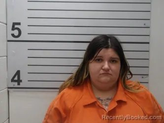 Mugshot of Emily Joy Ramirez booked in Muskogee County, Oklahoma on July 22, 2026