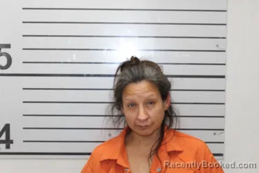Mugshot of Kimberly Laraine Robertson booked in Muskogee County, Oklahoma on July 23, 2026