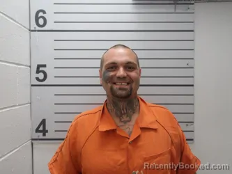 Mugshot of Ryan Anthony Lane booked in Muskogee County, Oklahoma on July 29, 2026