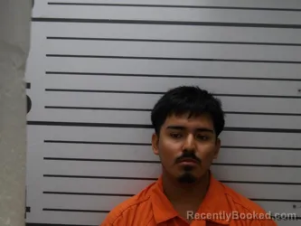 Mugshot of Moisses Adame booked in Muskogee County, Oklahoma on July 31, 2026