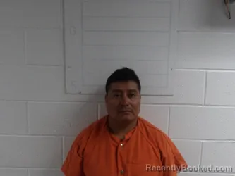 Mugshot of Alfonso Alberto Jimenez-Gomez booked in Muskogee County, Oklahoma on July 31, 2026