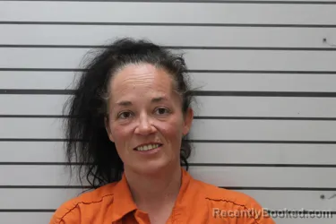 Mugshot of Amanda Arzella Hall booked in Muskogee County, Oklahoma on August 2, 2026