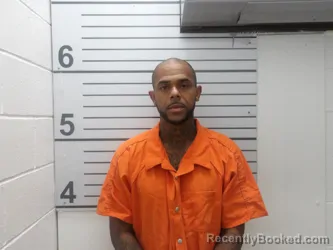 Mugshot of Dominick Marquis Parker booked in Muskogee County, Oklahoma on August 3, 2026