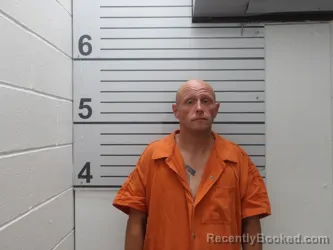 Mugshot of Corey James Helton booked in Muskogee County, Oklahoma on August 6, 2026