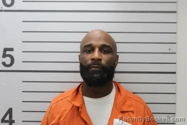 Mugshot of Darrien Marcell Thomas booked in Muskogee County, Oklahoma on August 16, 2026