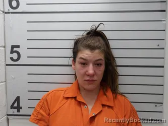 Mugshot of Taylor Monica Paxson booked in Muskogee County, Oklahoma on August 16, 2026