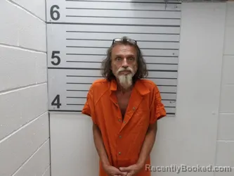 Mugshot of James Clinton Burris booked in Muskogee County, Oklahoma on August 17, 2026