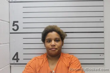 Mugshot of Kalisa Harris booked in Muskogee County, Oklahoma on August 17, 2026