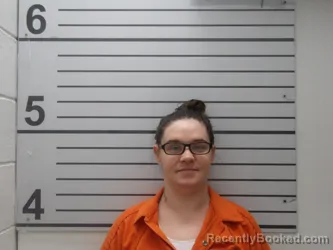 Mugshot of Brittany Edwardsen booked in Muskogee County, Oklahoma on August 19, 2026