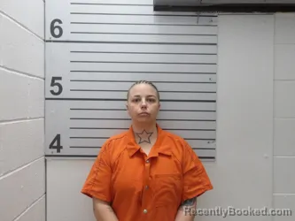 Mugshot of Cassandra Sloan booked in Muskogee County, Oklahoma on August 19, 2026