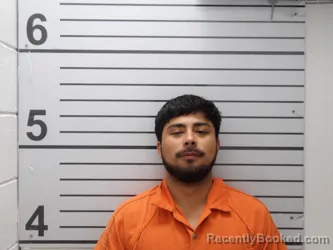 Mugshot of Maximino Granados booked in Muskogee County, Oklahoma on August 20, 2026
