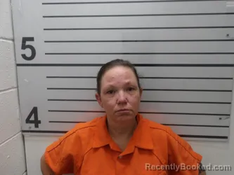 Mugshot of Misty Calhoun booked in Muskogee County, Oklahoma on August 21, 2026