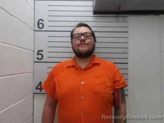 Mugshot of Evan Dean Shook booked in Muskogee County, Oklahoma on August 21, 2026