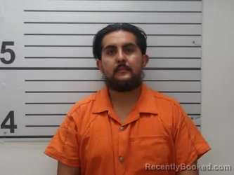 Mugshot of Luis Hernandez booked in Muskogee County, Oklahoma on August 23, 2026