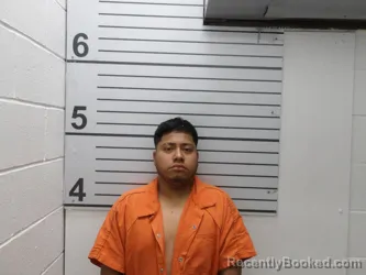 Mugshot of Israel Agustin Castillo booked in Muskogee County, Oklahoma on September 13, 2026