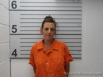 Mugshot of Lantis Raven Dawn Woodard booked in Muskogee County, Oklahoma on September 24, 2026