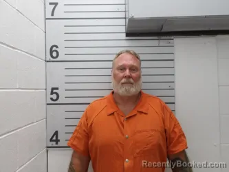 Mugshot of William Robert Berryhill booked in Muskogee County, Oklahoma on October 9, 2026