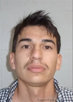 Mugshot of Jesus Andres Plancarte booked in Noble County, Oklahoma on October 25, 2026