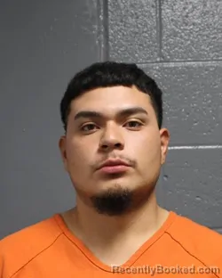 Mugshot of Adrian Manuel Arellano booked in Oklahoma County, Oklahoma on August 23, 2026