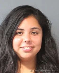 Mugshot of ANGELICA GABRIELA AMBROSIO booked in Oklahoma County, Oklahoma on June 30, 2026
