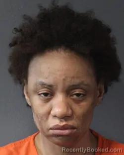Mugshot of Alicia Marie Anthony booked in Oklahoma County, Oklahoma on August 22, 2026